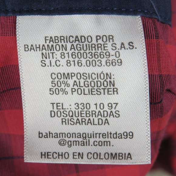 Vicentino* Men's Short Sleeve Button Down Curved Hem Chest Pocket Shirt~Size XL - Picture 4 of 10